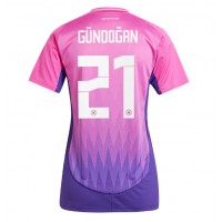 Camisa de time de futebol Alemanha Ilkay Gundogan #21 Replicas 2º Equipamento Feminina Europeu 2024 Manga Curta